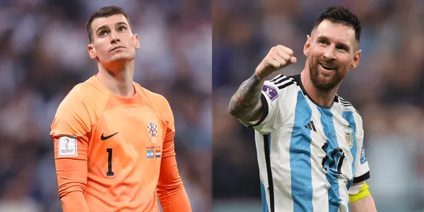 The goalkeeper's behavior came to light when he greeted Leo in the tunnel