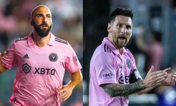 The goals that Lionel Messi needs to reach Gonzalo Higuaín at FC Barcelona