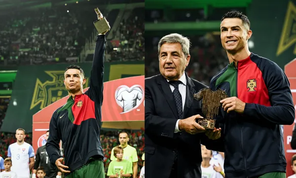 The great tribute they paid to Cristiano Ronaldo