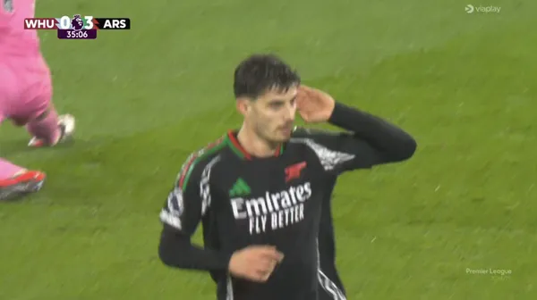 The Gunners wrote history after beating the Hammers 5-2 at London's Olympic Stadium