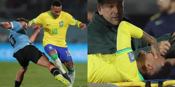 The injury that the talented Brazilian had in the match against Uruguay was confirmed.