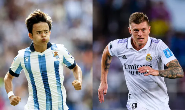 The Japanese player had a great performance against Real Madrid