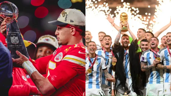 The Kansas City Cheifs win was one of the most viewed Super Bowls ever but the 2022 World Cup viewership was higher.