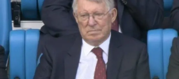 The legendary manager's face says more than a thousand words