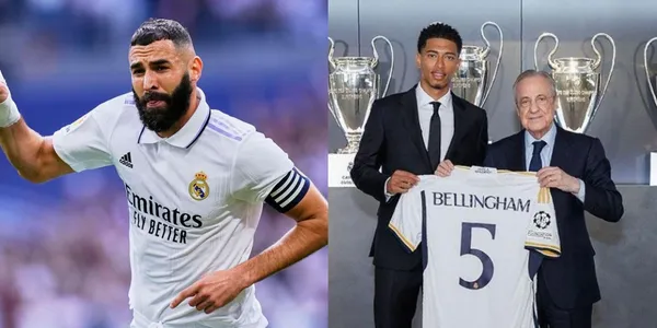 The lesson that Jude Bellingham gave Karim Benzema at Real Madrid