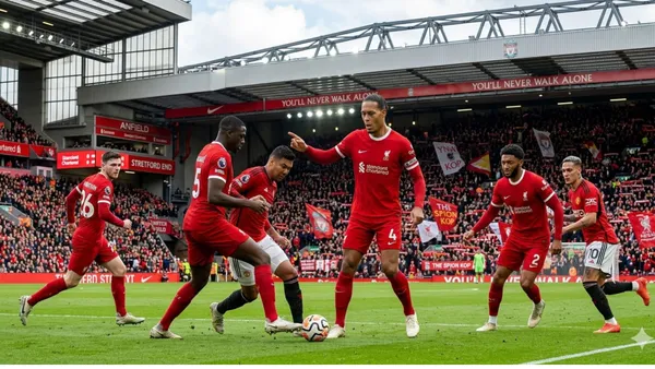 The Liverpool's defender who is set to leave the team at the end of the season - Picture created by AI