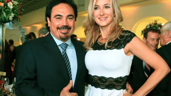 The love story of the footballer and the model