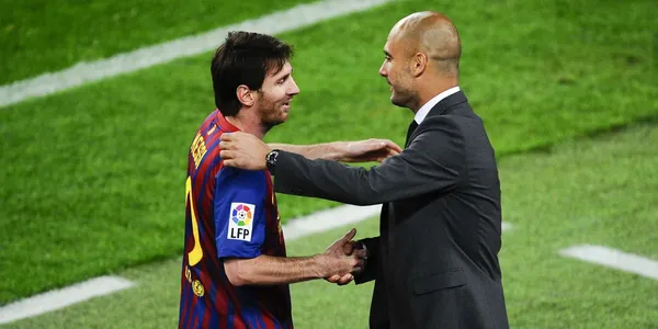 The Manchester City coach was flattered to have been put on a par with the world champions.