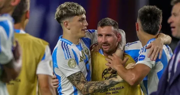 The Manchester United forward celebrated Argentina's victory in this way