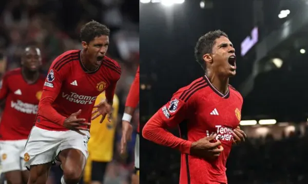 The Manchester United player celebrates in an unexpected way