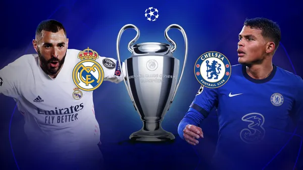 The Merengue and the Blues meet in the first leg of the Champions League