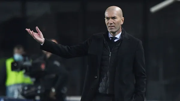 The Merengue coach spoke at a press conference