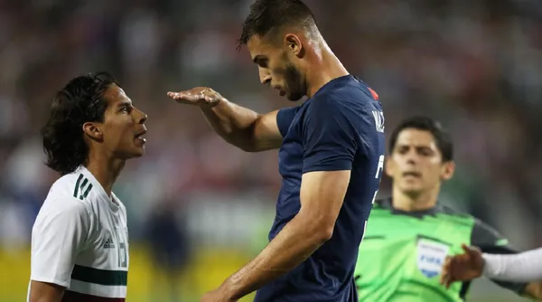 The Mexican and the American met again after the scandal they starred in three years ago