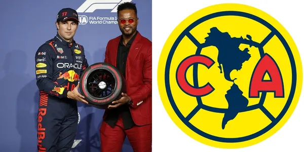 The Mexican driver is a fan of Club América and has just won the Formula 1 Grand Prix in Arabia