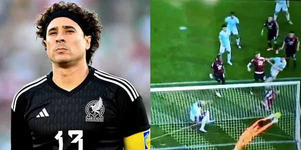 The Mexican goalkeeper had a great game against Inter Milan in Serie A