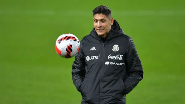 The Mexican international has attracted the interest of English teams.