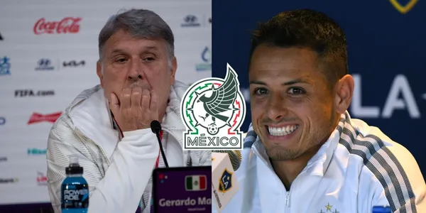 The Mexican national team lacked the goal but Gerardo Martino preferred to veto Chicharito, this is how he reacts after Mexico's elimination