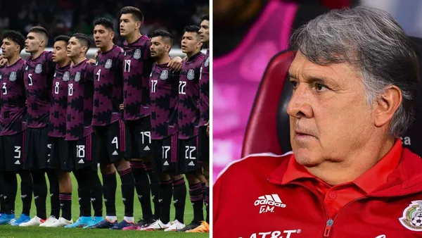 The Mexican national team lost 3-0 against Uruguay.