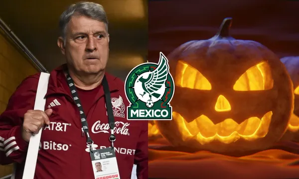 The Mexican national team was not spared from the Halloween theme and the fans gave Martino and his players a new nickname.