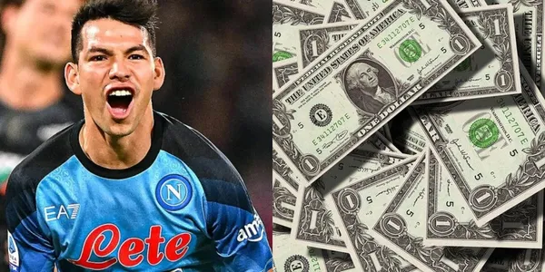 The Mexican player has a millionaire salary at Napoli