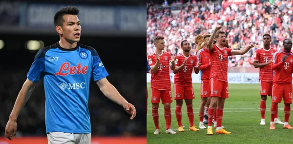 The Mexican player, Hirving Lozano, would have received the best news from Bayern Munich