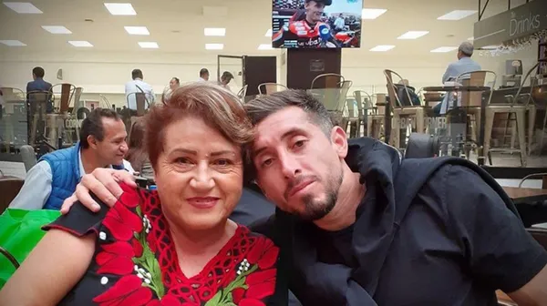 The Mexican player was already in Mexico to make company to his mother