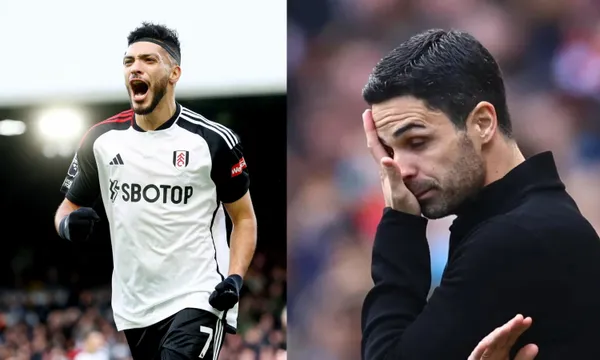 The Mexican scores for Fulham in the final match of 2023