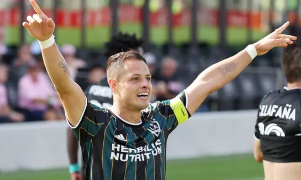 The Mexican shone again in the LA Galaxy triumph