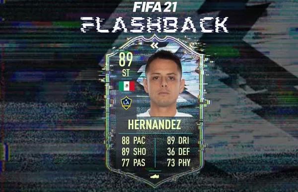 The Mexican striker's one of the most prominent players in the popular video game