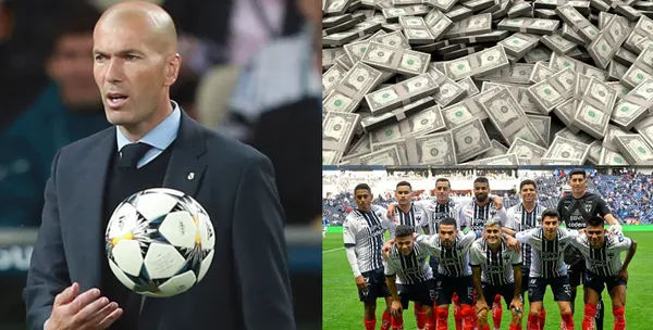 The Monterrey team would go with everything to have Zidane in their ranks