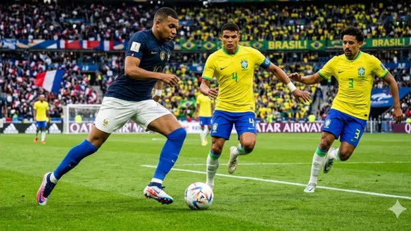 The most important matches in this international break before the FIFA World Cup - Picture created by AI