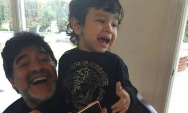 The mother of Diego Maradona's last son told that she is a friend of the best player of this sport and he will teach the young Diego Fernando, who is 7 years old to play.