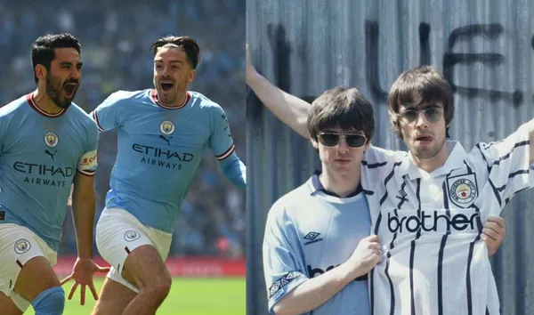 The musical star who celebrated the FA Cup with Manchester City after the game
