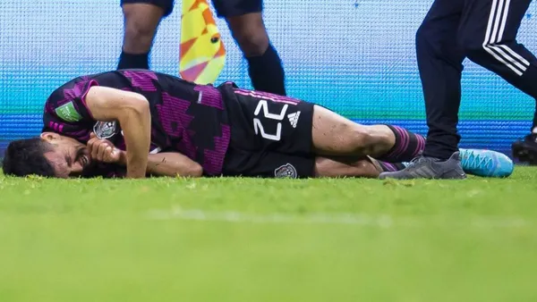 The Napoli and Mexican national team player was evaluated at a hospital near the Azteca Stadium.