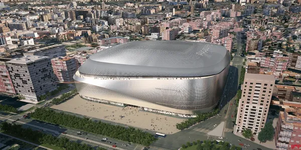The new Santiago Bernabeu looks very impressive.