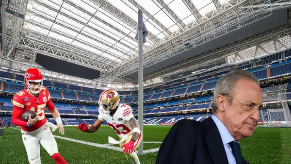 The NFL will host a regular season game next year at the Santiago Bernabeu.