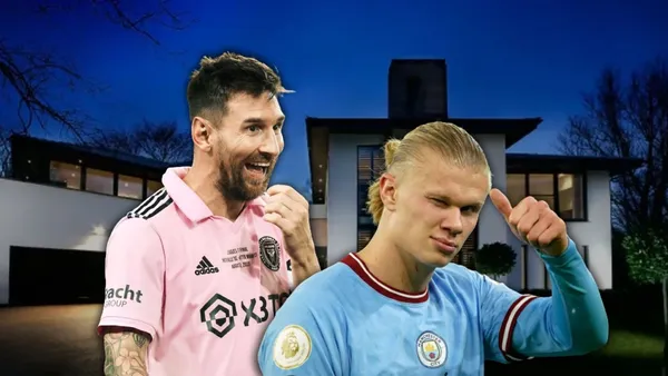 The norwegian from Manchester City lives on a very luxurious house on the british city.