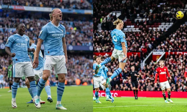 The Norwegian striker already records historic stats this season