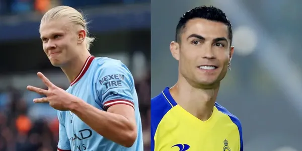 The Norwegian striker lives a great moment in his career