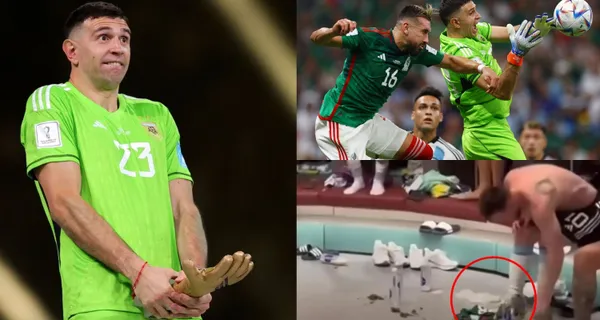 The official decision to take the award away from Dibu Martinez for his insults, for what happened with the Mexicans and his mockery