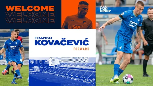The player arrives from Hoffenheim and will occupy one of the positions of international player of FC Cincinnati.