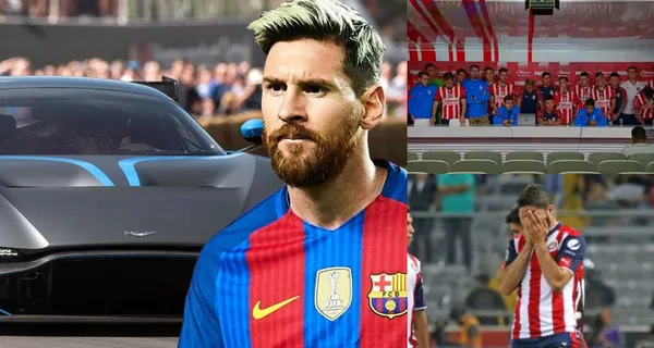 The players came out to say that they are sorry and that they will pay the box office against Monterrey, but one of them is driving around in a car similar to Messi's.