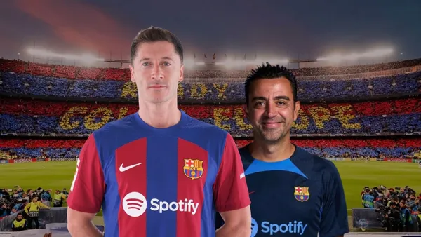 The polish striker could leave the Spanish team next summer.