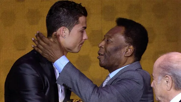 The Portuguese is humiliating the Brazilian with his incredible numbers.