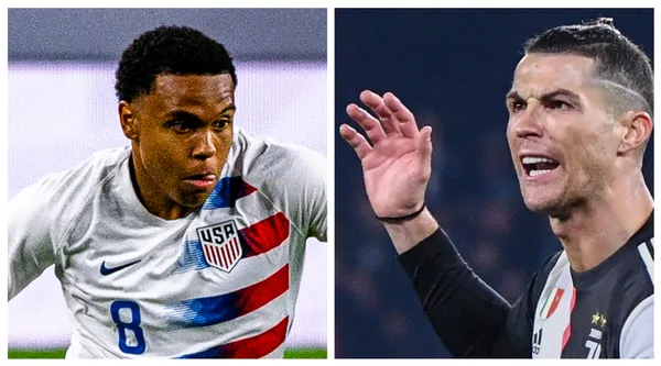 The Portuguese legend had a serious moment against his young American teammate. he did not like him at all.