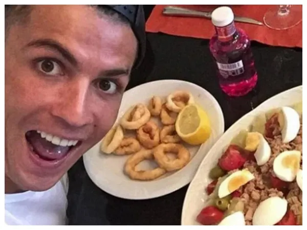 The Portuguese legend has a very care diet in which he spends a fortune to be in perfect physical conditions.