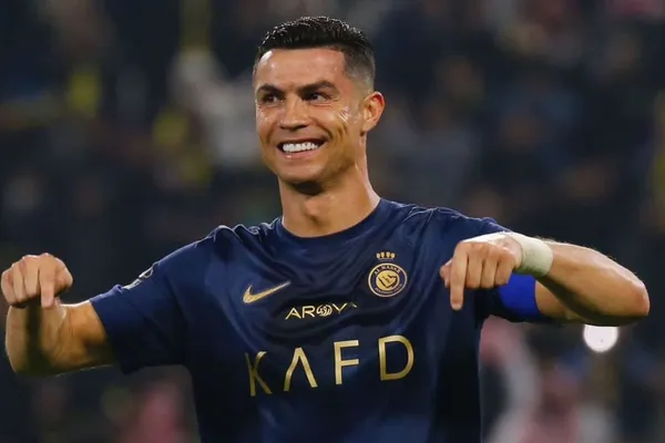 The Portuguese player was honored by Globe Soccer magazine after scoring 54 goals in the calendar year.