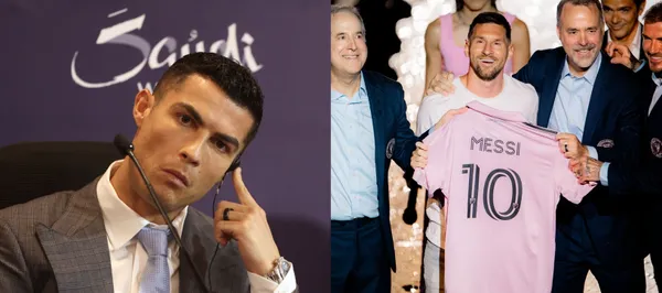 The Portuguese star gave his position after the presentation of the Argentine.