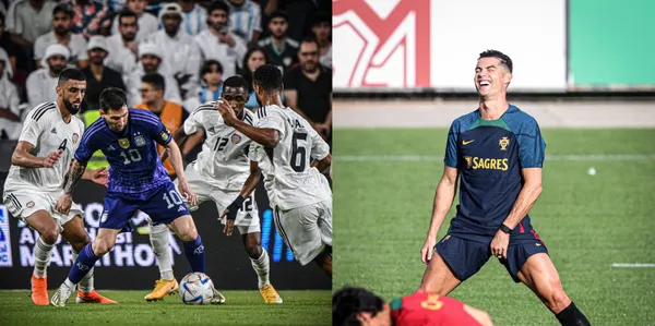 The Portuguese star is not going through a good personal moment and he dedicated a few words to the defender of the 'Scaloneta'.