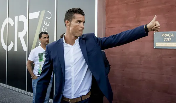 The Portuguese striker and an action that caught the attention of the whole world